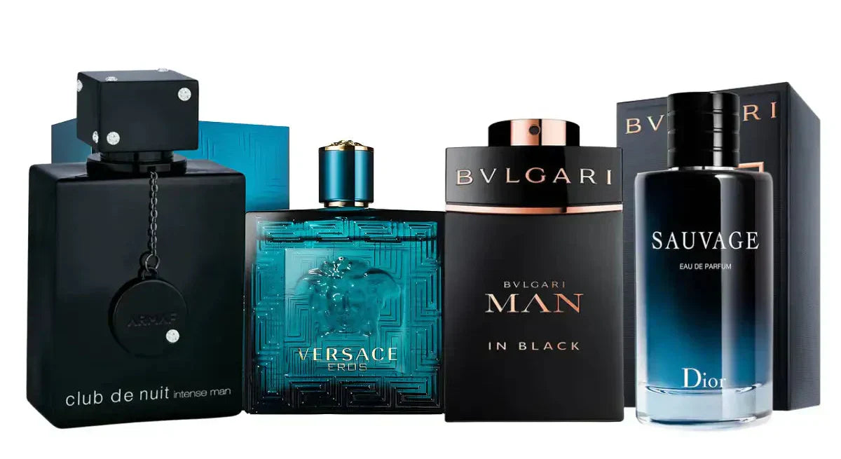 Set 4 parfumov | Man in Black, Sauvage, Club the Nuit, Eros 100ml