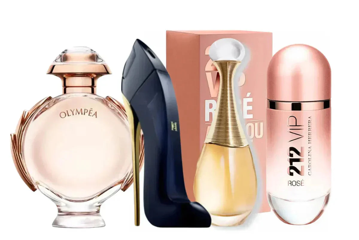 Set 4 parfumov | Good Girl, Olympea, Jadore, 212 Vip Rosé