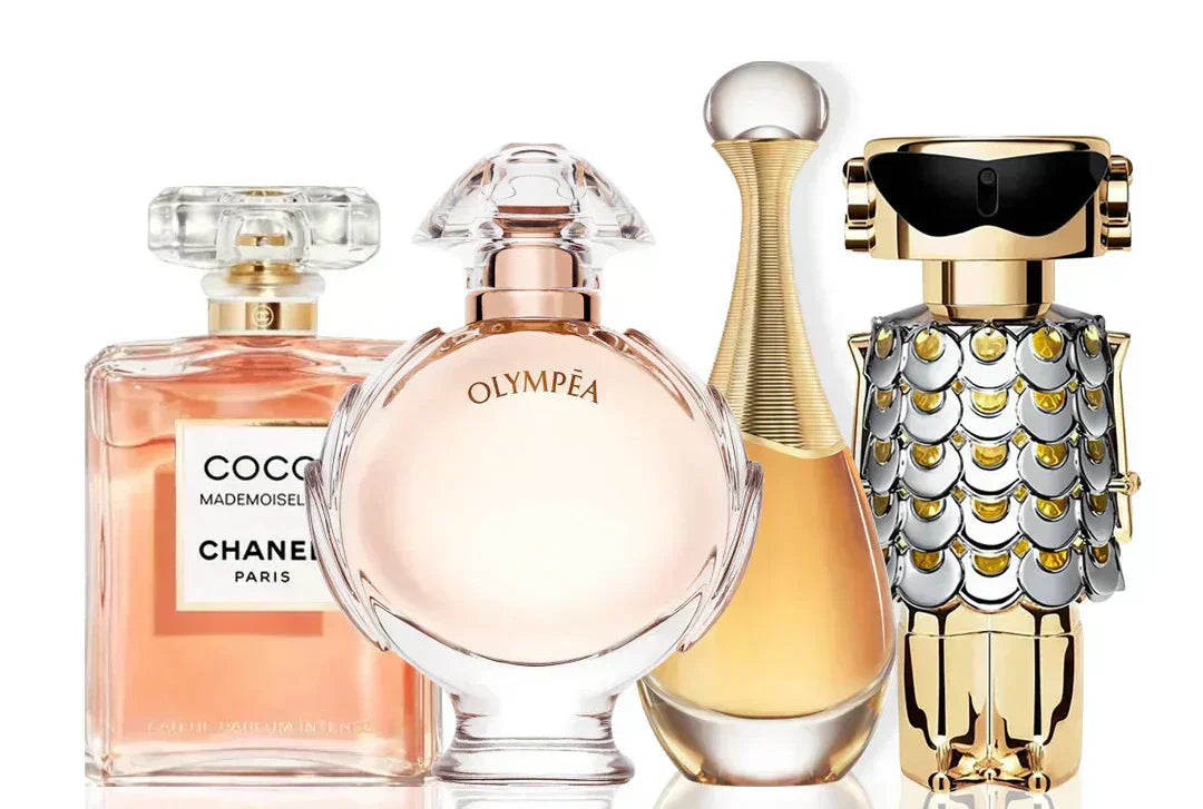 Set 4 parfumov | Coco Chanel + Olympea + J'Adore + Fame 100 ml