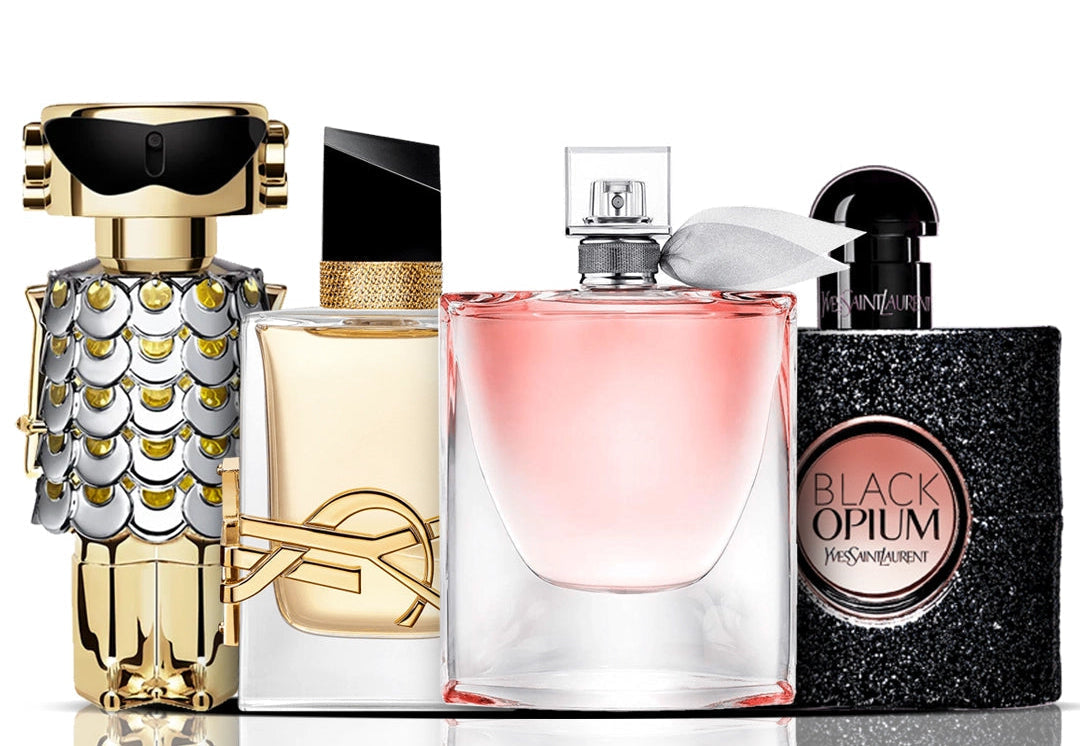 Set 4 parfumov | Libre + La Vie Est Belle + Black Opium + Fame 100 ml