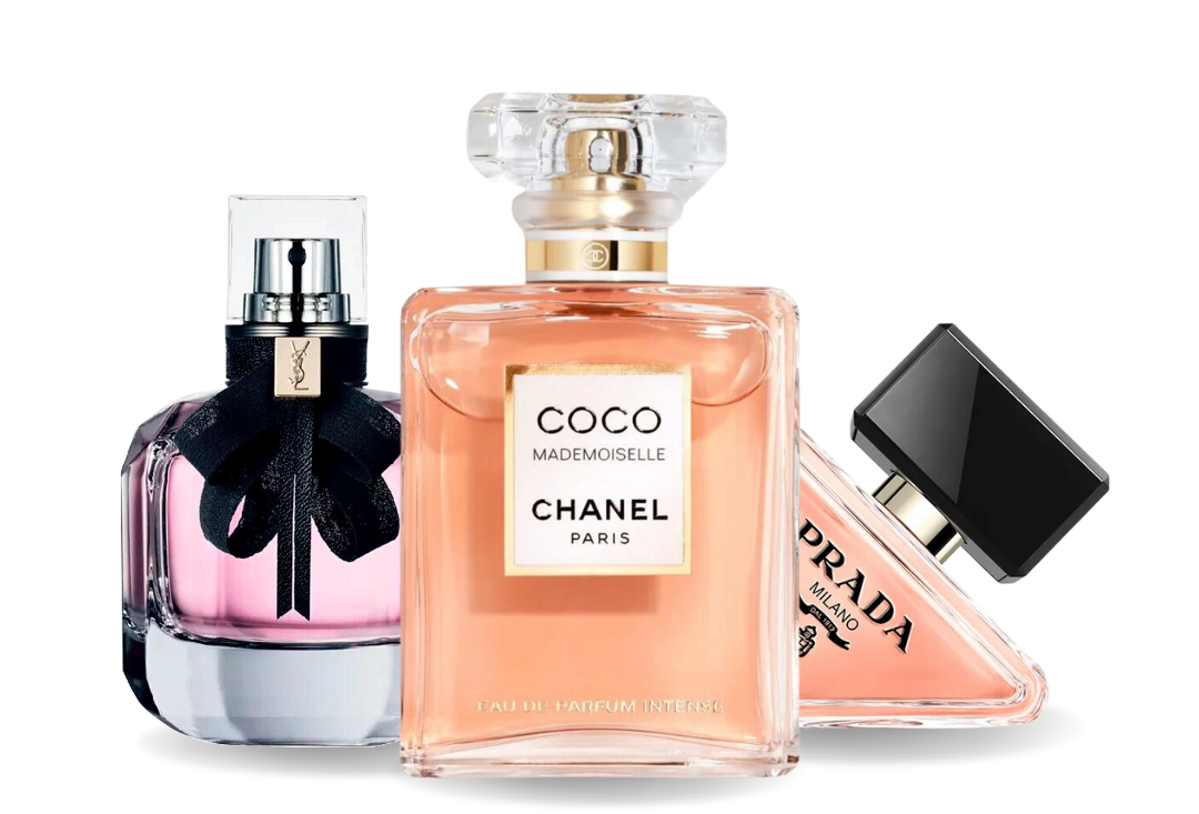 Set 3 parfumov | Prada PARADOXE, COCO MADEMOISELLE e MON PARIS 100 ml